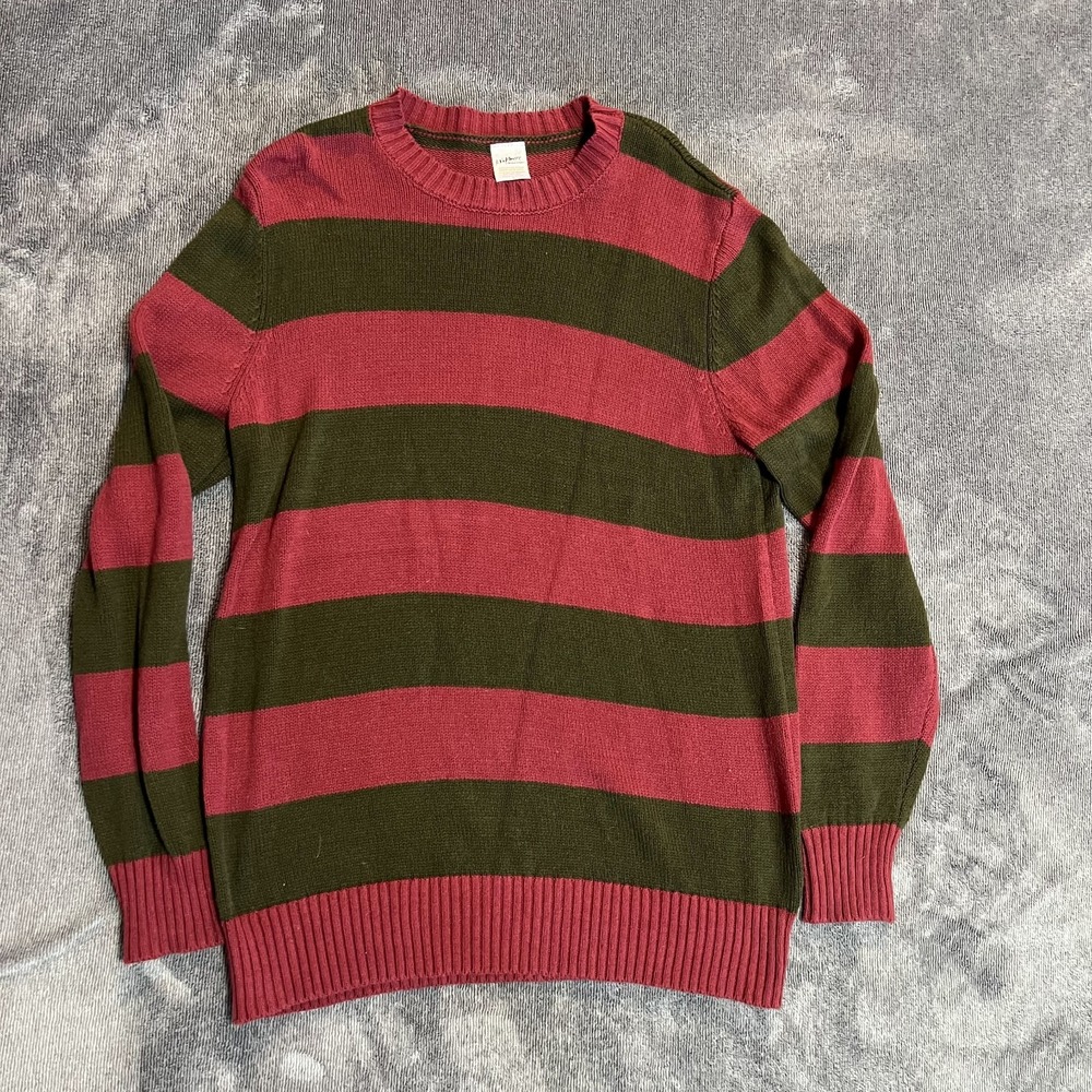 A Nightmare On Elm Street Freddy Krueger Crewneck Sweater Size S Small